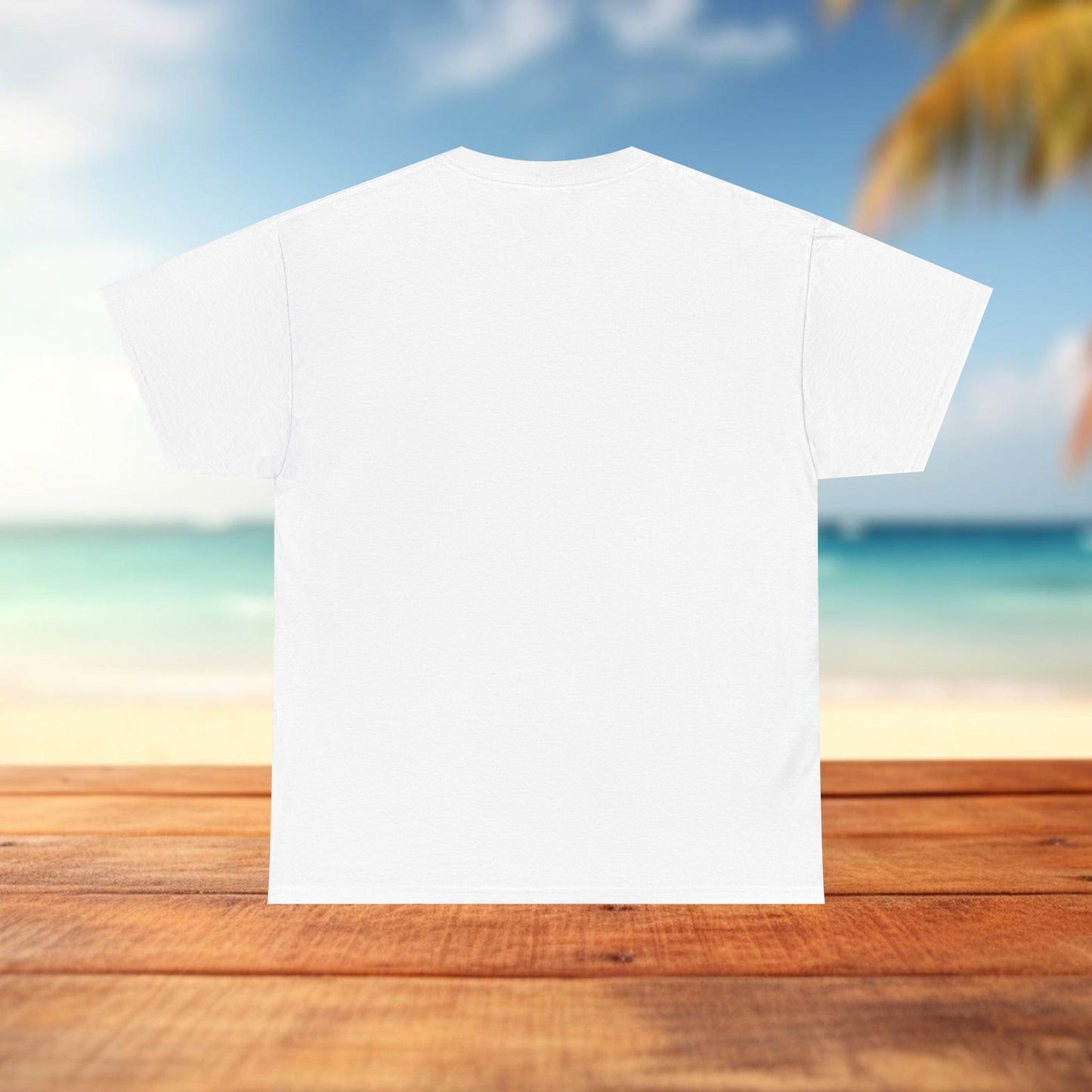 Kitty's Beach Day - Cute Cat T-Shirt, Beach Vacation Apparel